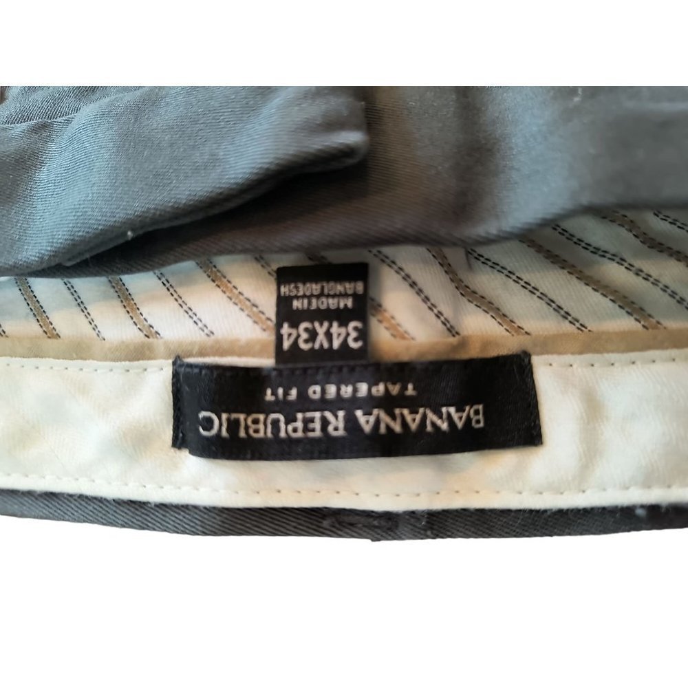 Banana Republic Tailored Fit Pants Sz 34X34 - Picture 2 of 4